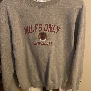 Milfs Only University Limited Edition Crewneck
